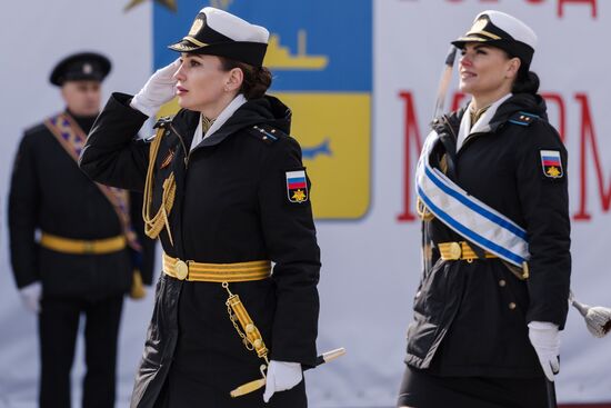 Military parade marking 80th anniversary of Victory in Great Patriotic War in Hero City Murmansk
