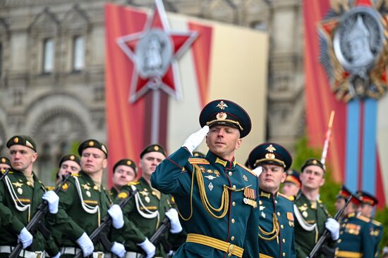 Military parade marking 80th anniversary of Victory in Great Patriotic War in Moscow
