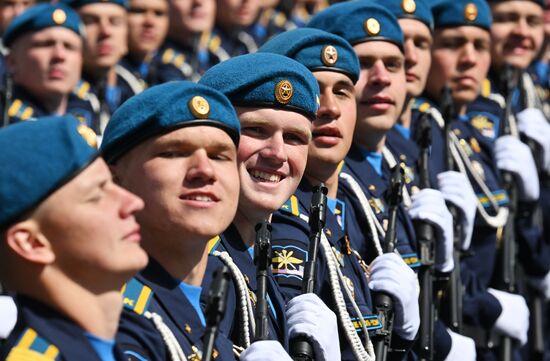 Military parade marking 80th anniversary of Victory in Great Patriotic War in Moscow