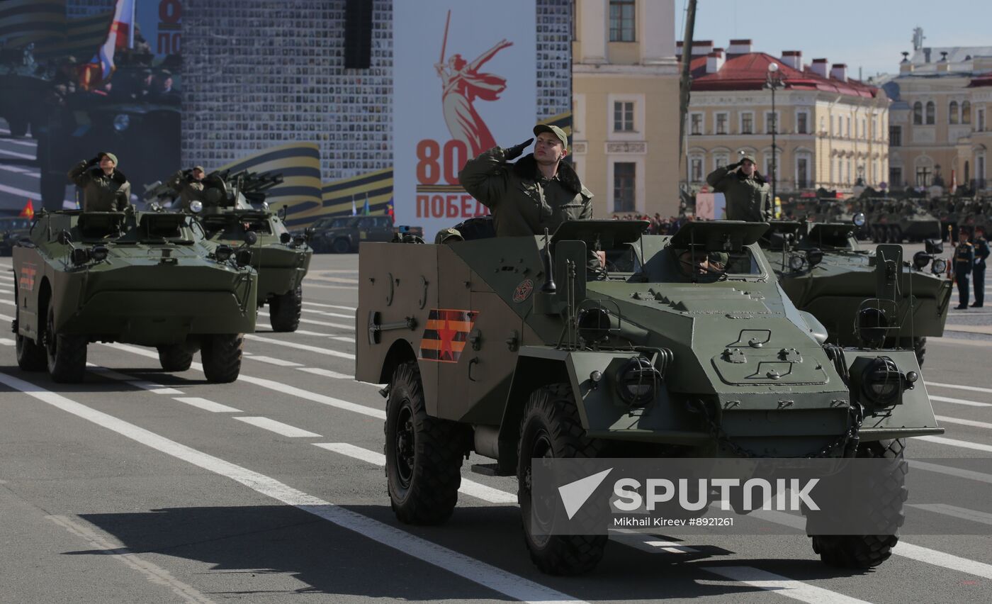 Victory Parade. St. Petersburg