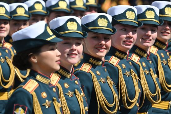 Military parade marking 80th anniversary of Victory in Great Patriotic War in Moscow