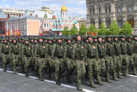Military parade marking 80th anniversary of Victory in Great Patriotic War in Moscow