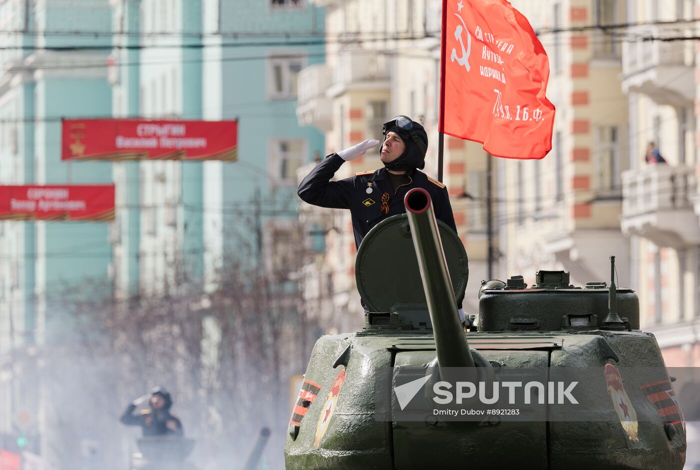 Military parade marking 80th anniversary of Victory in Great Patriotic War in Hero City Murmansk