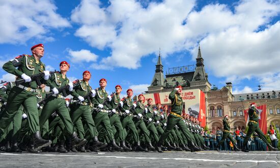 Military parade marking 80th anniversary of Victory in Great Patriotic War in Moscow