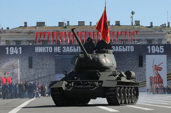 Victory Parade. St. Petersburg