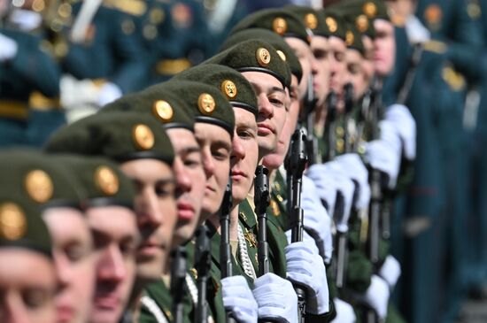 Military parade marking 80th anniversary of Victory in Great Patriotic War in Moscow