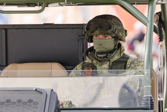 Military parade marking 80th anniversary of Victory in Great Patriotic War in Hero City Murmansk