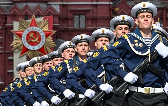 Military parade marking 80th anniversary of Victory in Great Patriotic War in Moscow