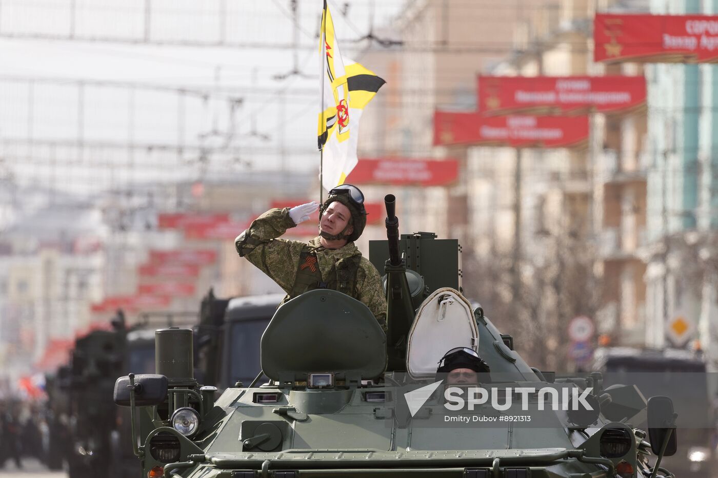 Military parade marking 80th anniversary of Victory in Great Patriotic War in Hero City Murmansk