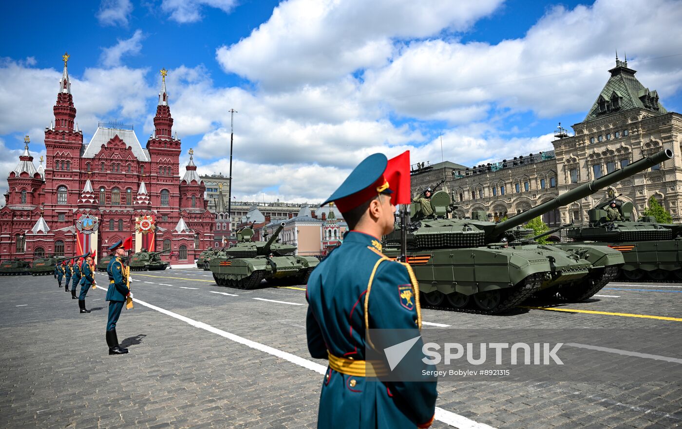 Military parade marking 80th anniversary of Victory in Great Patriotic War in Moscow