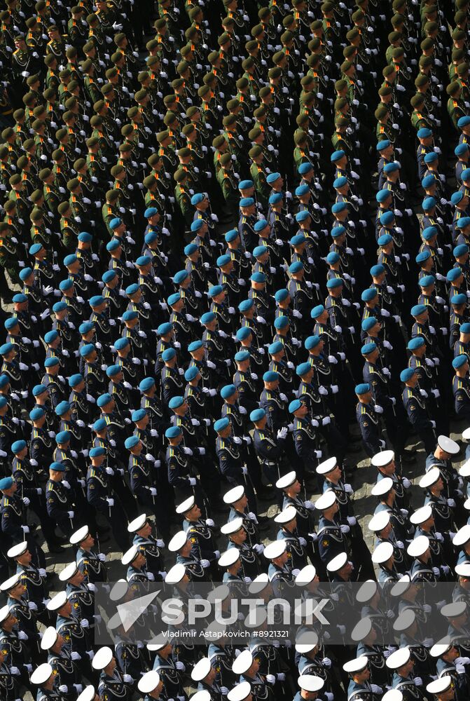 Military parade marking 80th anniversary of Victory in Great Patriotic War in Moscow