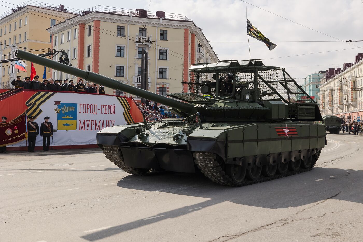 Military parade marking 80th anniversary of Victory in Great Patriotic War in Hero City Murmansk