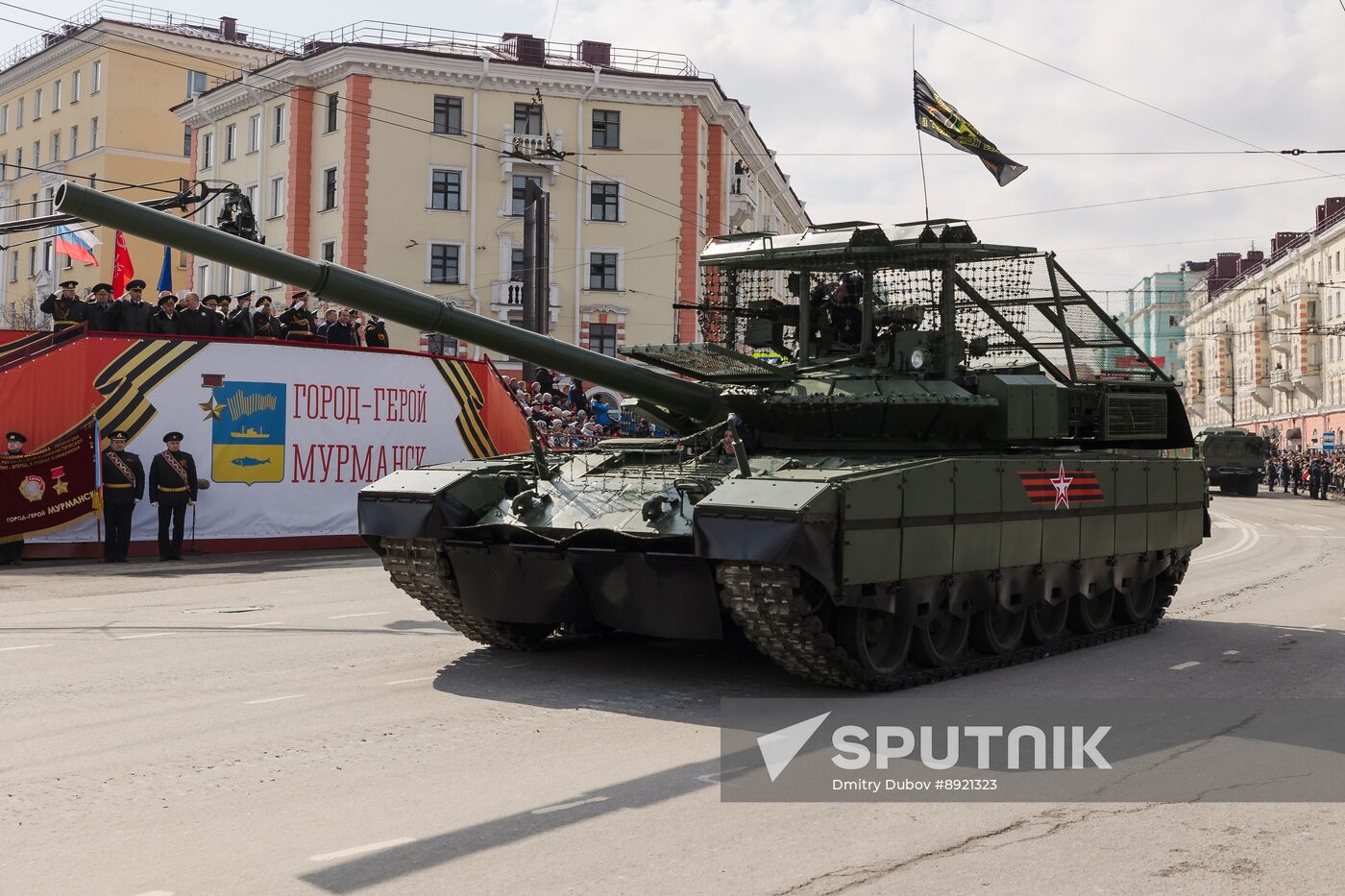 Military parade marking 80th anniversary of Victory in Great Patriotic War in Hero City Murmansk