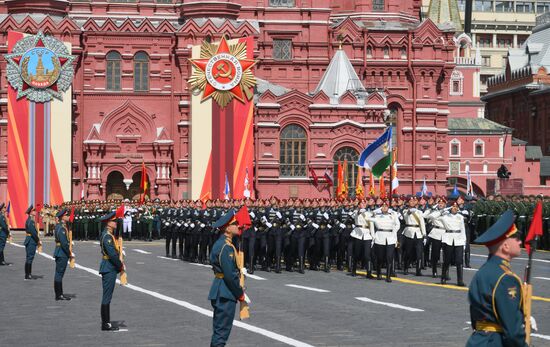 Military parade marking 80th anniversary of Victory in Great Patriotic War in Moscow