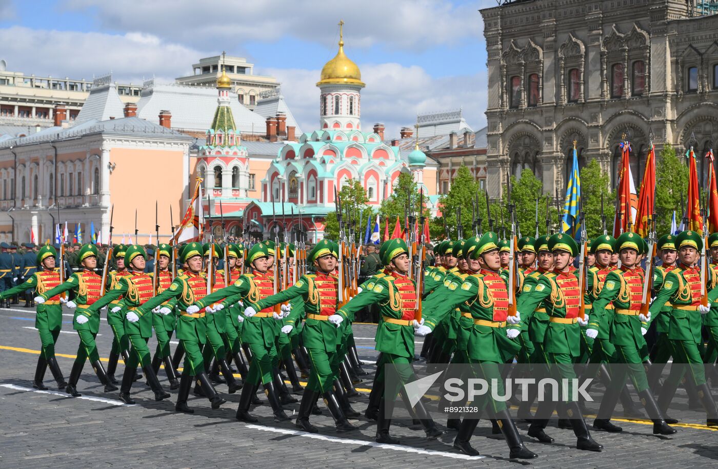 Military parade marking 80th anniversary of Victory in Great Patriotic War in Moscow