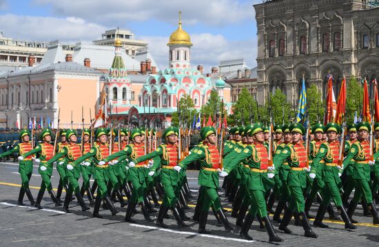Military parade marking 80th anniversary of Victory in Great Patriotic War in Moscow
