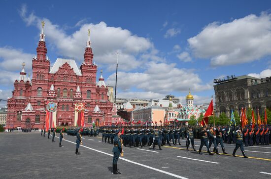Military parade marking 80th anniversary of Victory in Great Patriotic War in Moscow