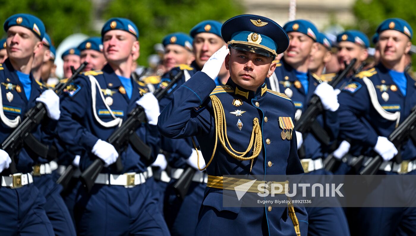 Military parade marking 80th anniversary of Victory in Great Patriotic War in Moscow