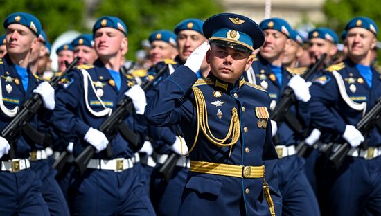 Military parade marking 80th anniversary of Victory in Great Patriotic War in Moscow
