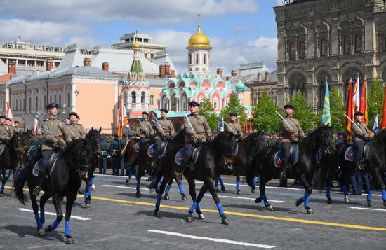 Military parade marking 80th anniversary of Victory in Great Patriotic War in Moscow