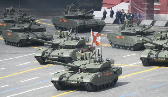 Military parade marking 80th anniversary of Victory in Great Patriotic War in Moscow