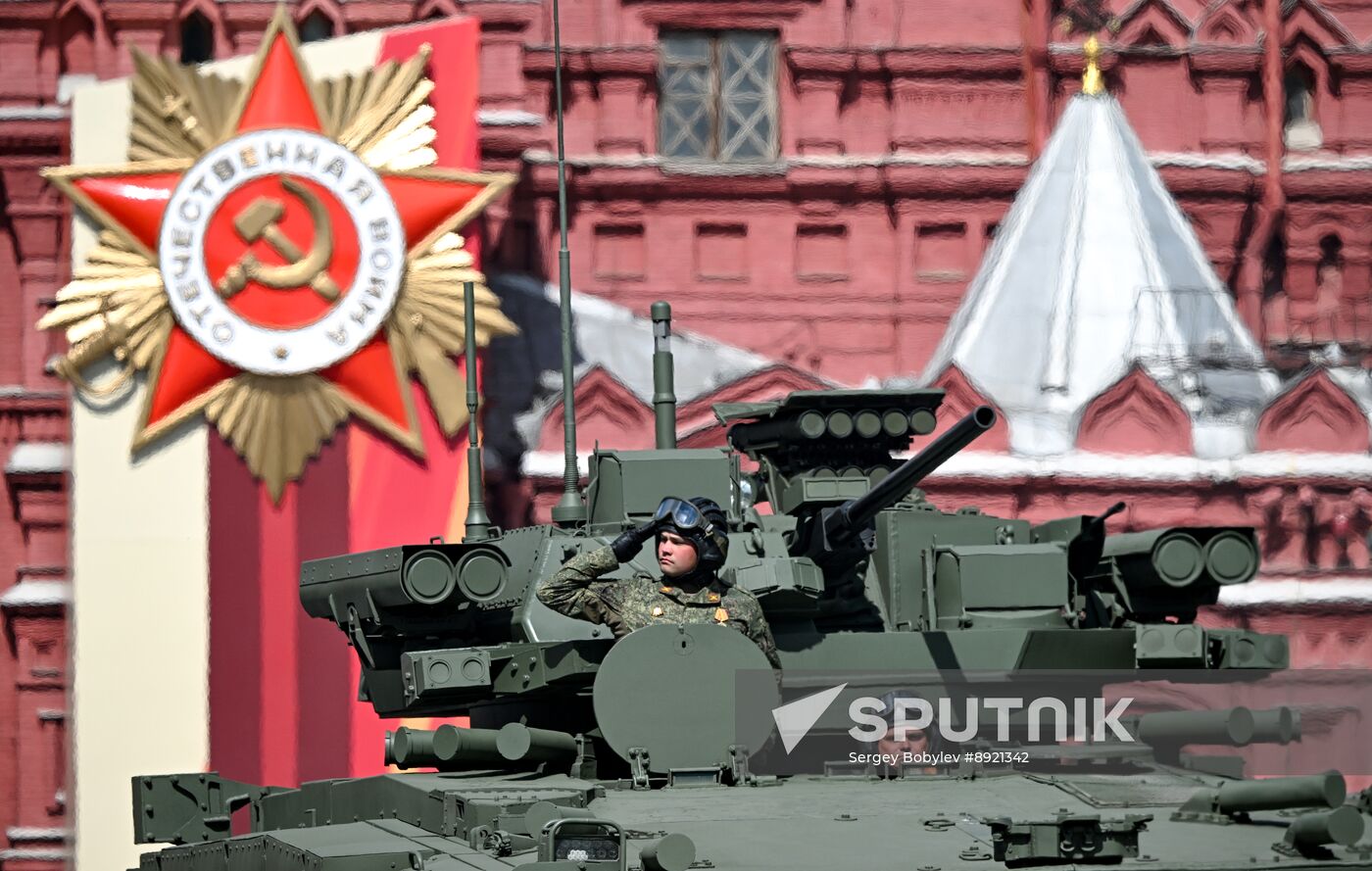 Military parade marking 80th anniversary of Victory in Great Patriotic War in Moscow