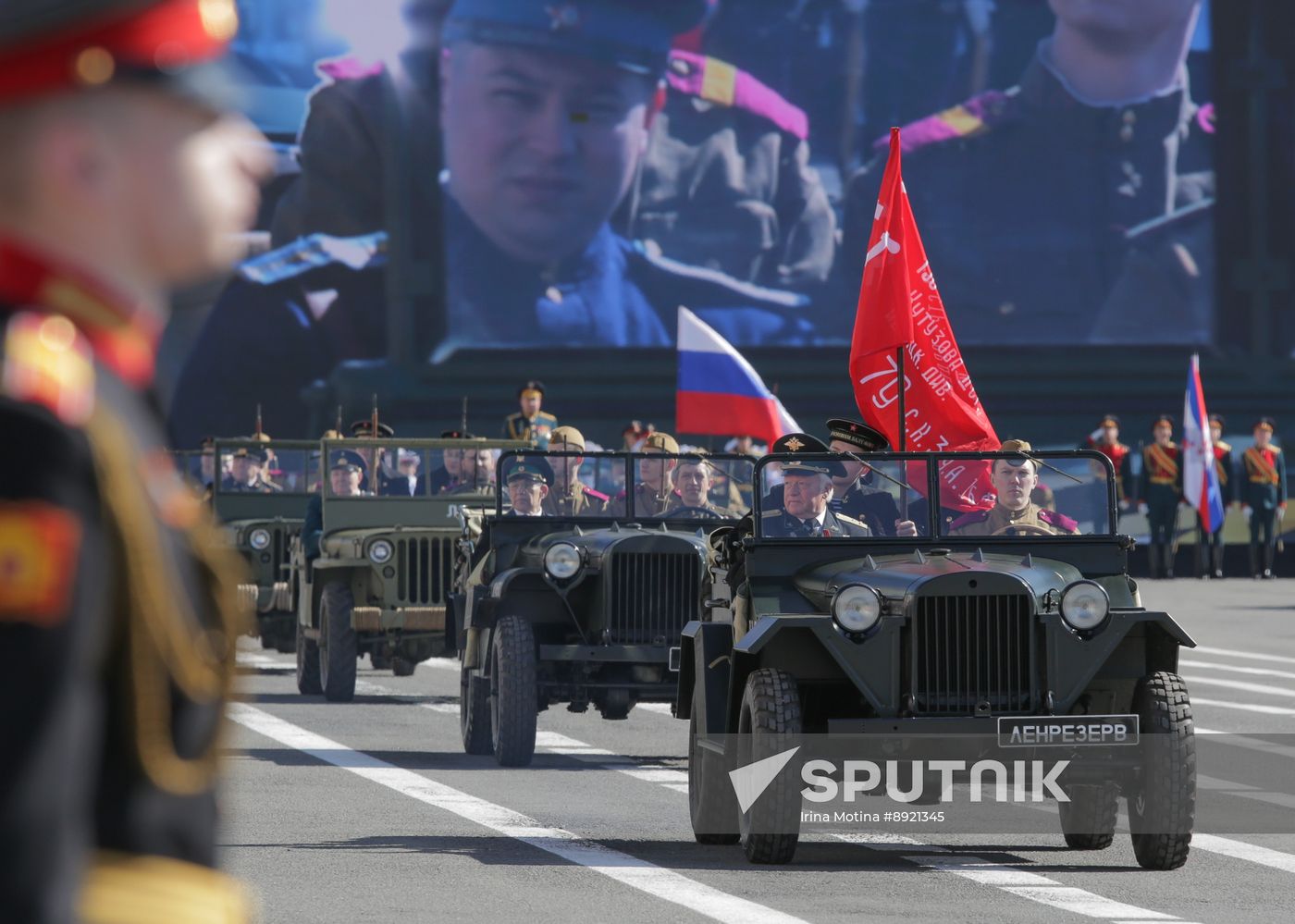 Victory Parade. St. Petersburg