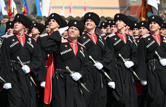 Military parade marking 80th anniversary of Victory in Great Patriotic War in Moscow