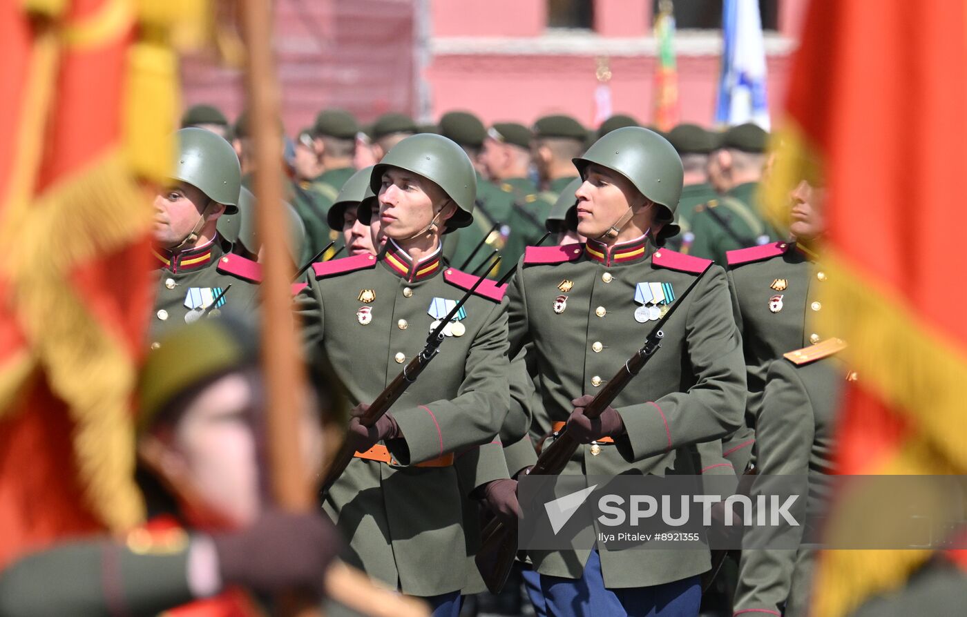 Military parade marking 80th anniversary of Victory in Great Patriotic War in Moscow
