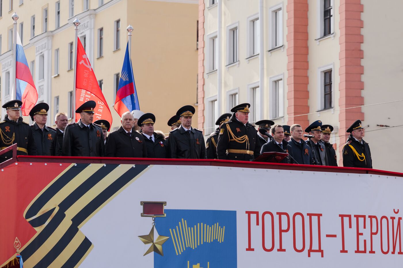 Military parade marking 80th anniversary of Victory in Great Patriotic War in Hero City Murmansk