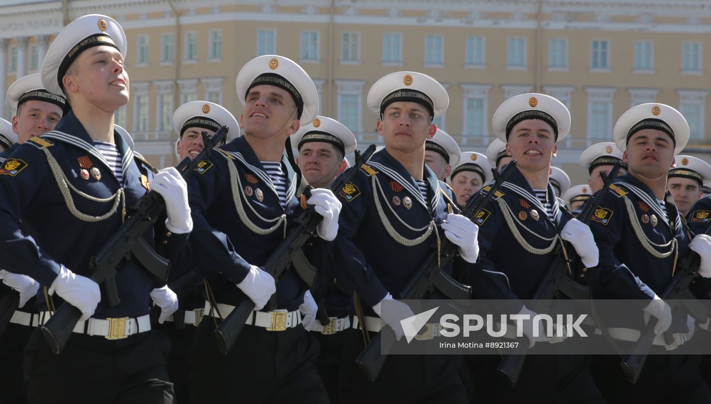 Victory Parade. St. Petersburg