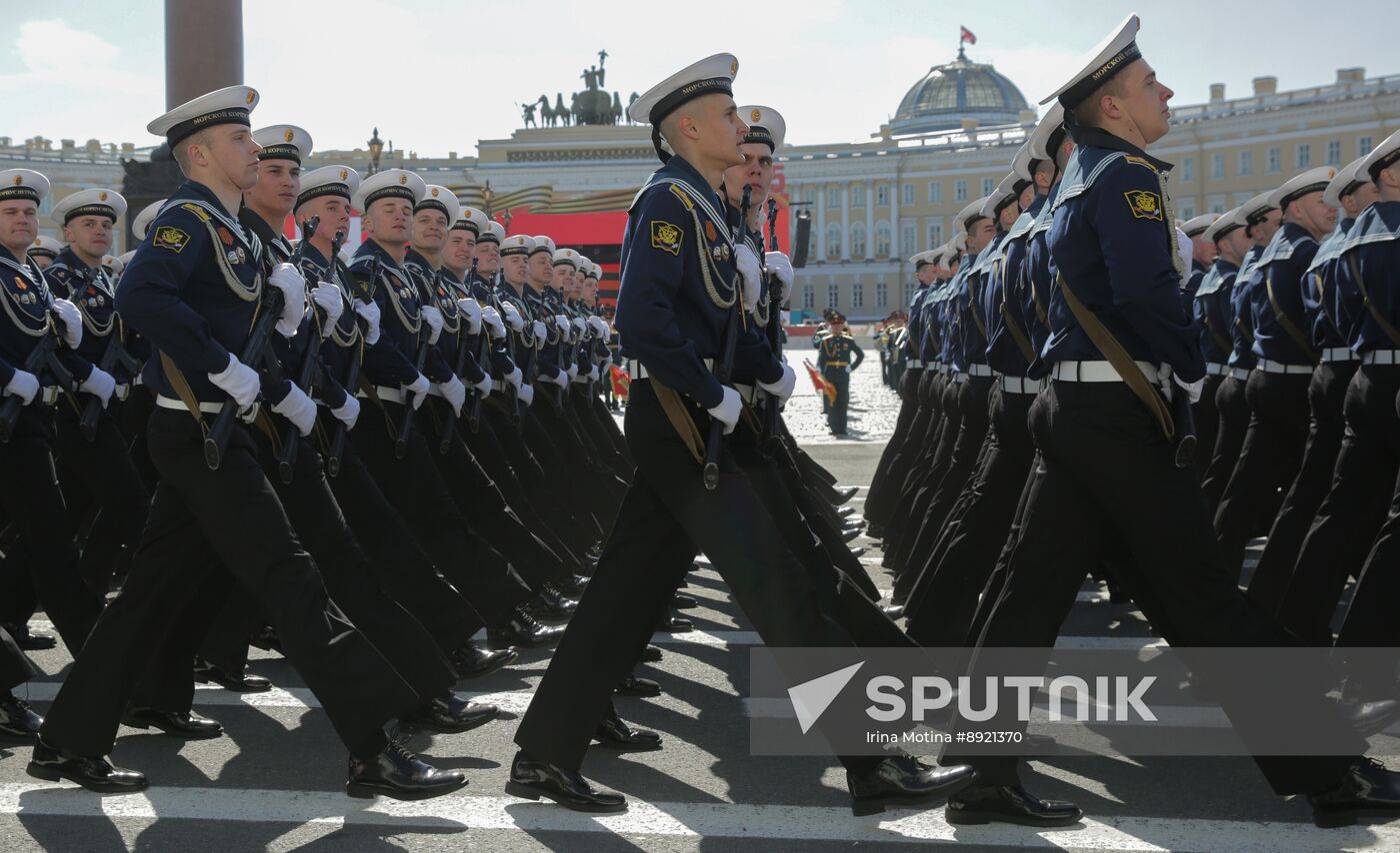 Victory Parade. St. Petersburg