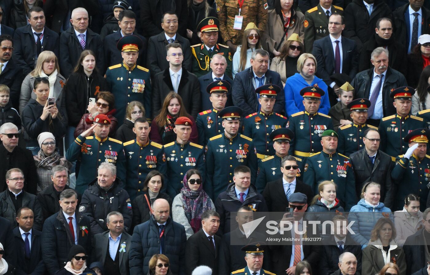 Military parade marking 80th anniversary of Victory in Great Patriotic War in Moscow