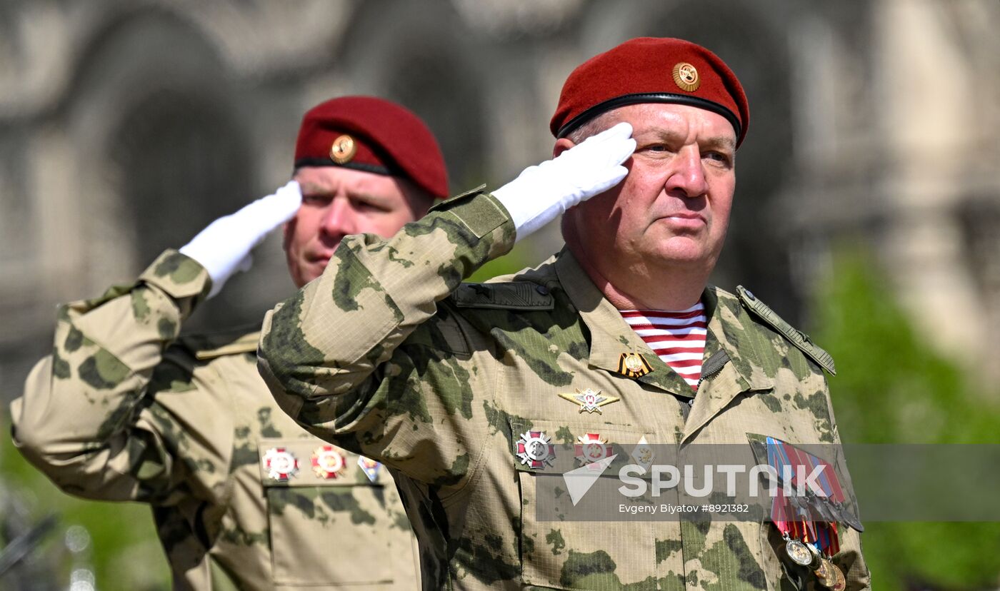 Military parade marking 80th anniversary of Victory in Great Patriotic War in Moscow