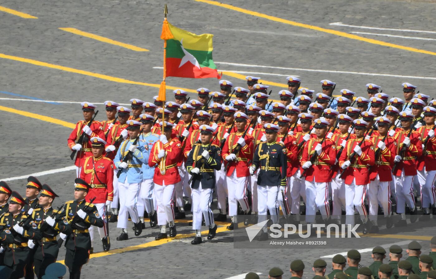 Military parade marking 80th anniversary of Victory in Great Patriotic War in Moscow