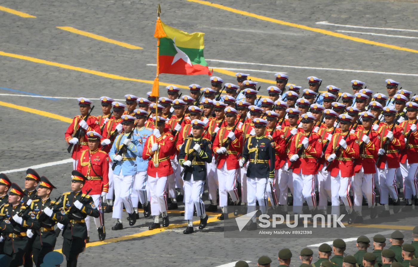 Military parade marking 80th anniversary of Victory in Great Patriotic War in Moscow