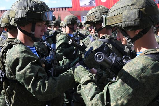 Military parade marking 80th anniversary of Victory in Great Patriotic War in Moscow