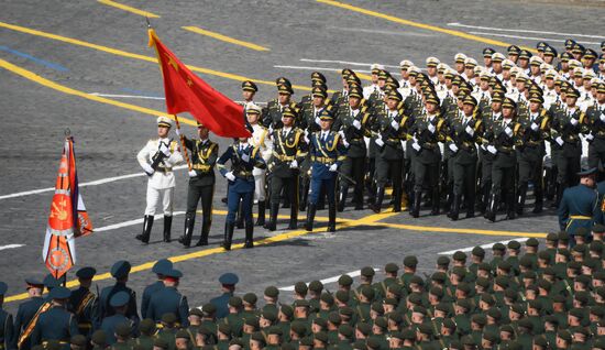 Military parade marking 80th anniversary of Victory in Great Patriotic War in Moscow