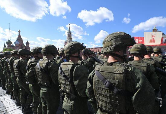 Military parade marking 80th anniversary of Victory in Great Patriotic War in Moscow