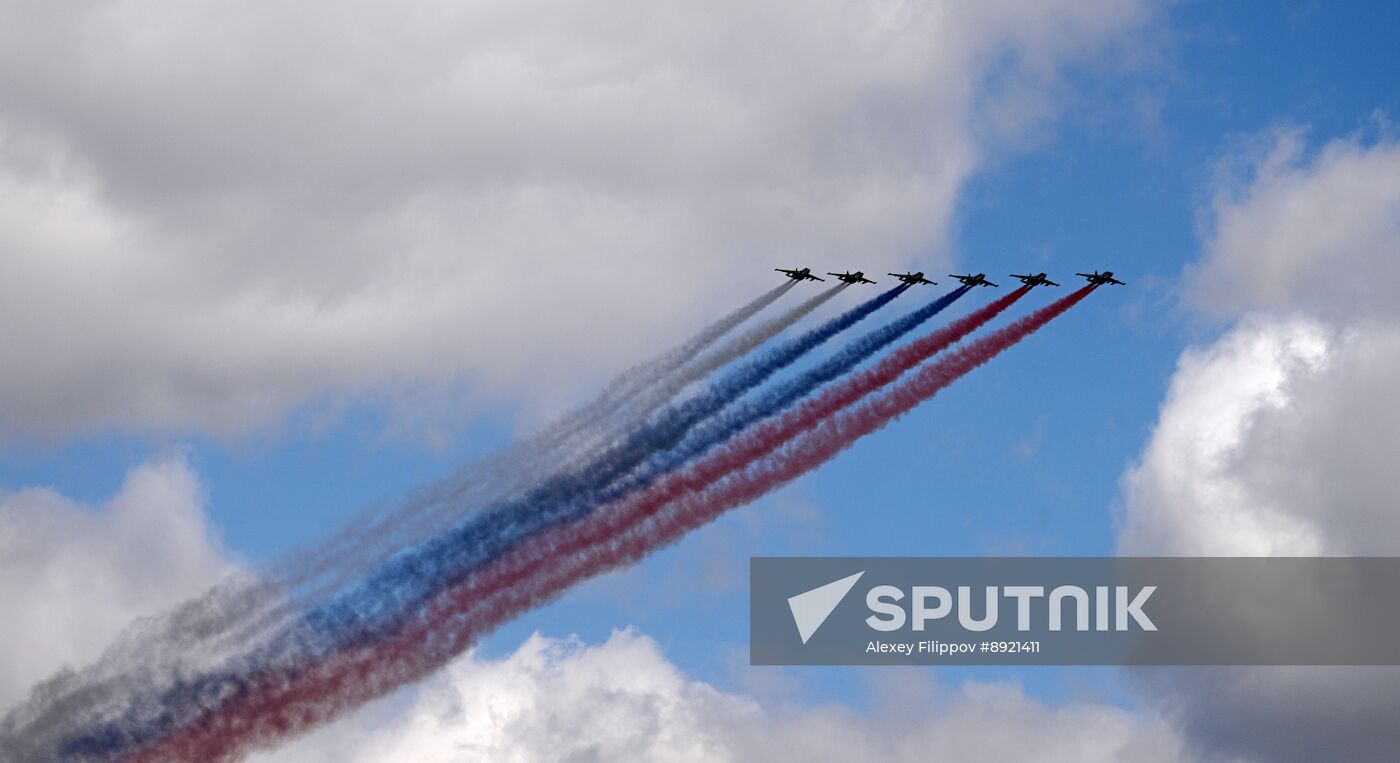 Military parade marking 80th anniversary of Victory in Great Patriotic War in Moscow