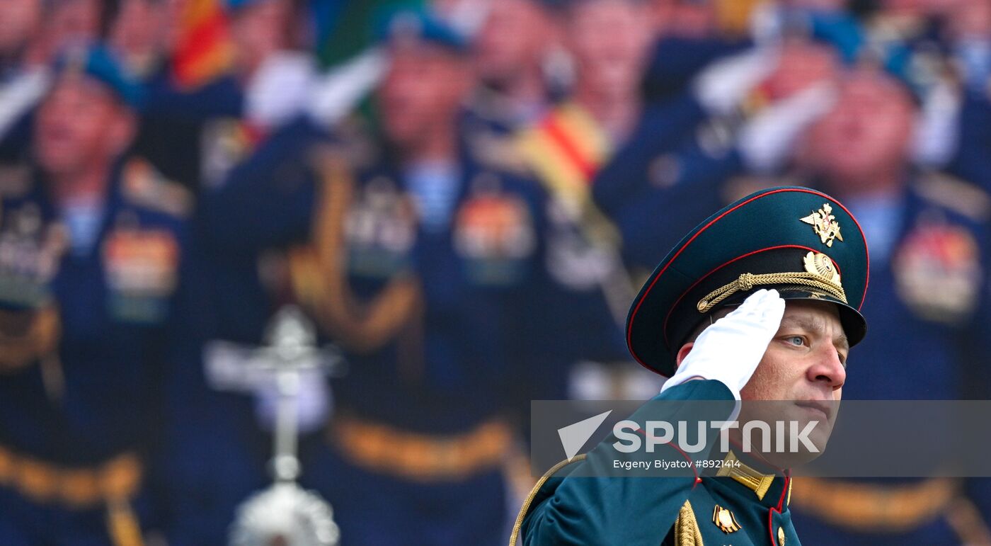Military parade marking 80th anniversary of Victory in Great Patriotic War in Moscow