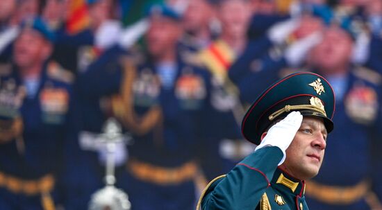 Military parade marking 80th anniversary of Victory in Great Patriotic War in Moscow