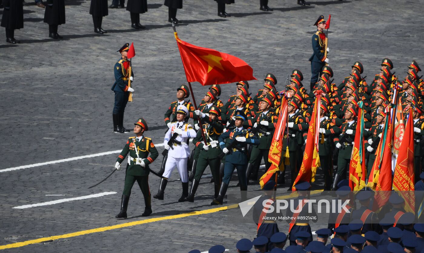 Military parade marking 80th anniversary of Victory in Great Patriotic War in Moscow