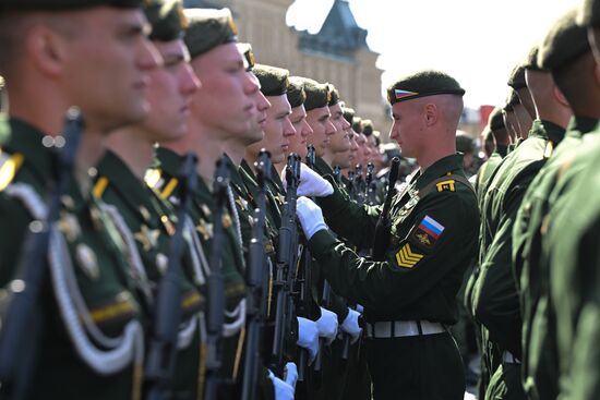 Military parade marking 80th anniversary of Victory in Great Patriotic War in Moscow