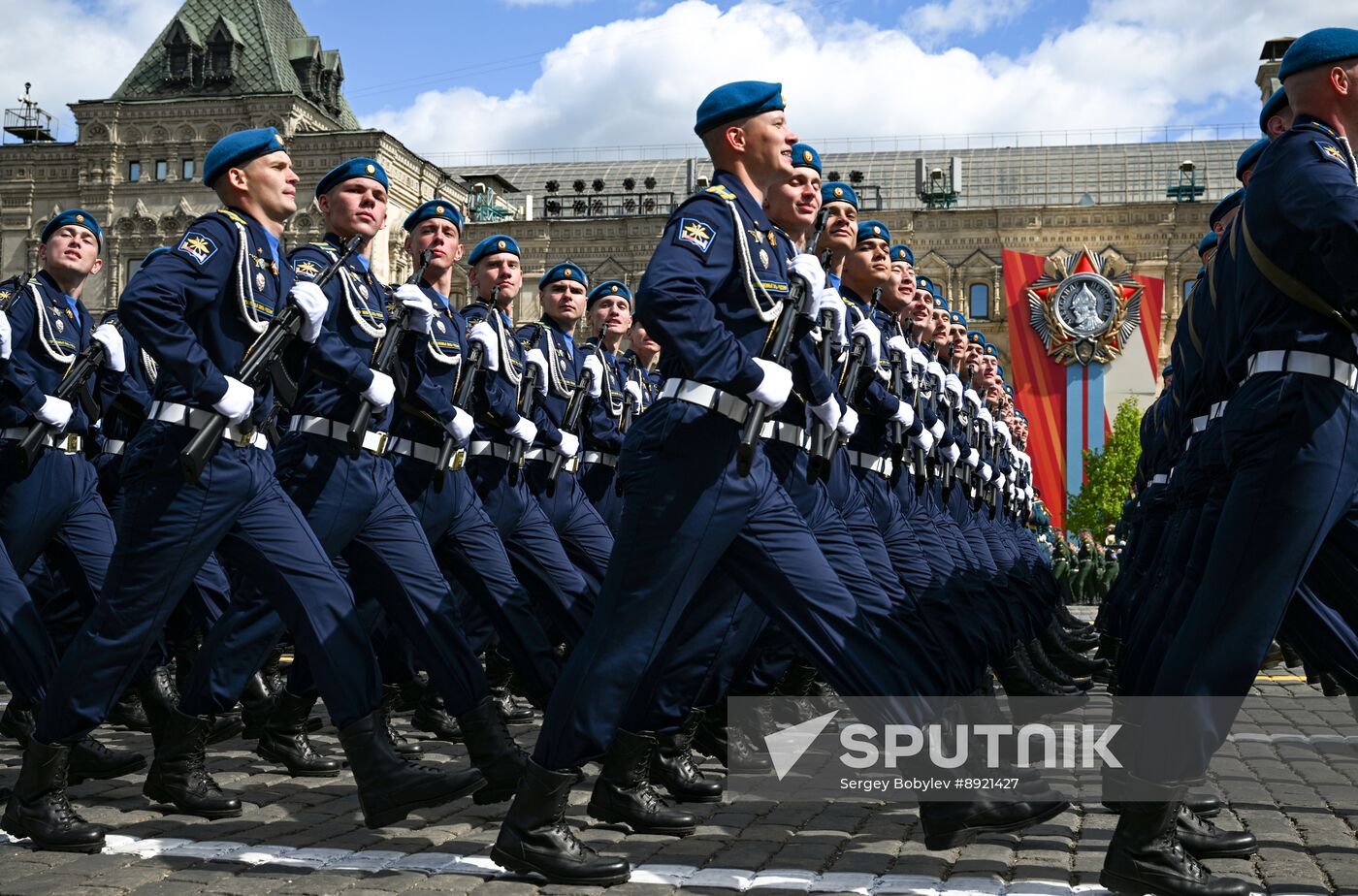 Military parade marking 80th anniversary of Victory in Great Patriotic War in Moscow