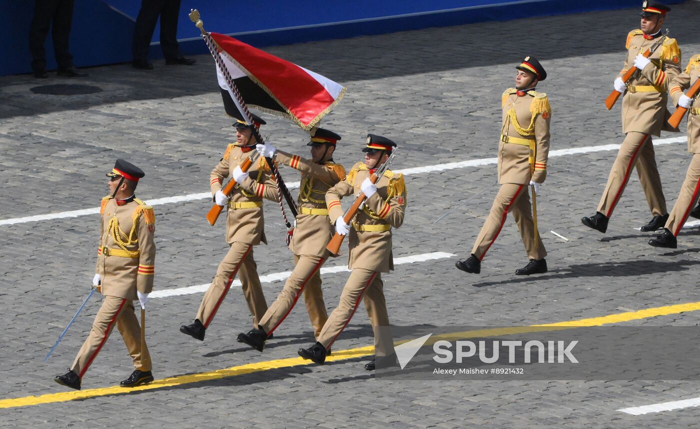 Military parade marking 80th anniversary of Victory in Great Patriotic War in Moscow