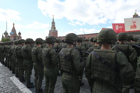 Military parade marking 80th anniversary of Victory in Great Patriotic War in Moscow
