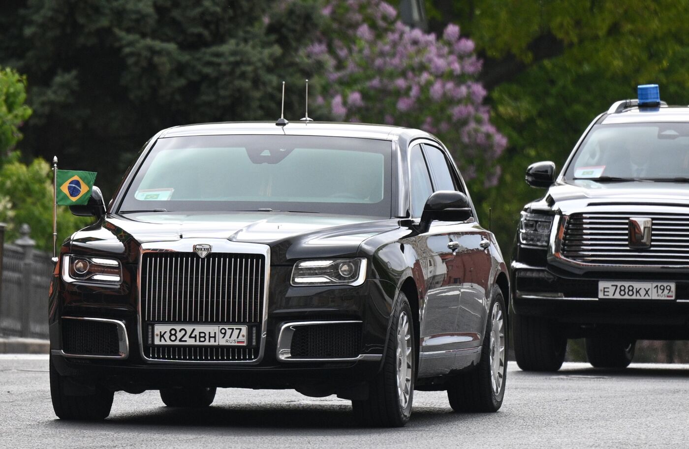 President of Russia Vladimir Putin's meeting with President of Brazil Luis Inacio Lula da Silva