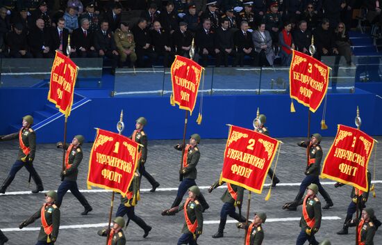 Military parade marking 80th anniversary of Victory in Great Patriotic War in Moscow