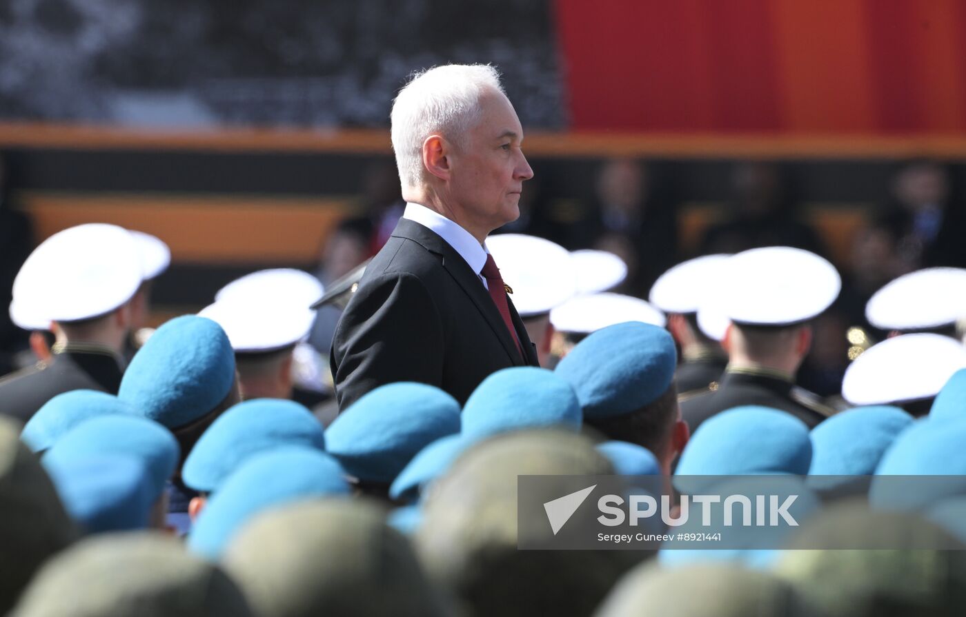 Military parade marking 80th anniversary of Victory in Great Patriotic War in Moscow
